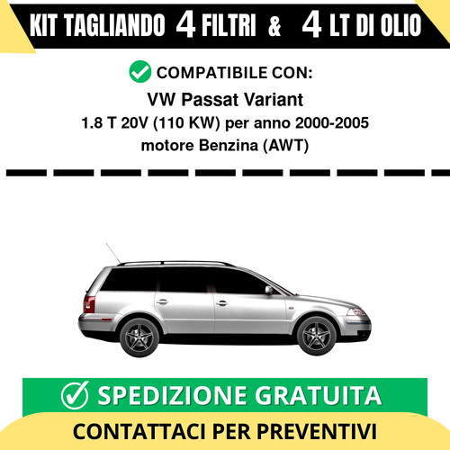 Tagliando per passat - per, vw