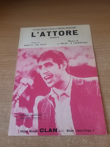Spartito musicale l - musicale, l'attore