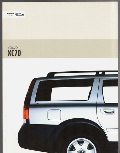 Volvo xc70 2002 2003 brochure - xc70,