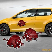 Rasende Cinghiale Auto Adesivo