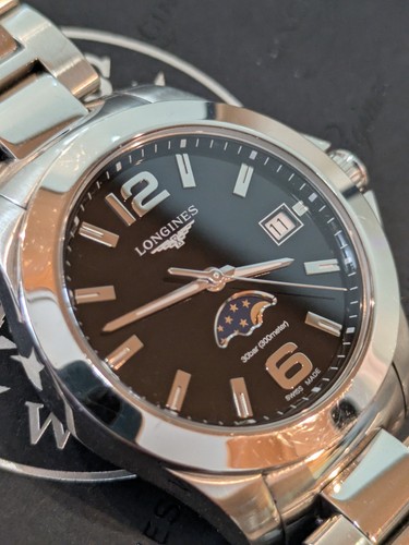Longines conquest moonphase - longines,