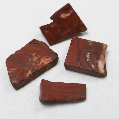 Natural red jasper raw - red,