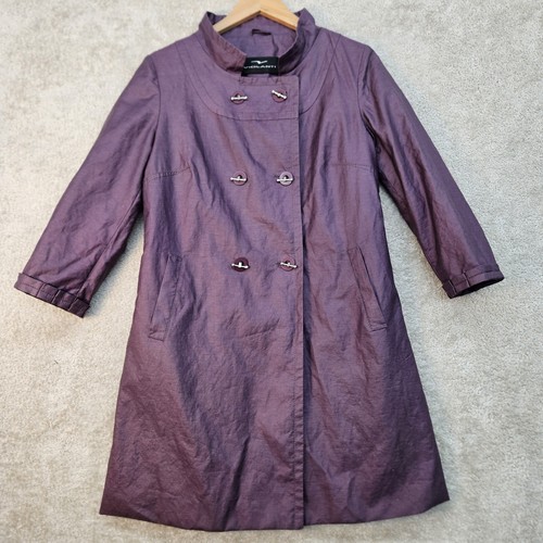 Impermeabile trench misto lino