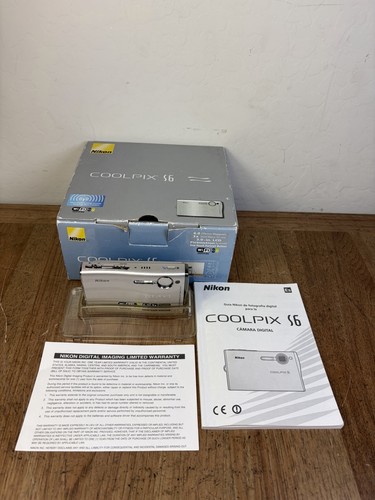 Nikon coolpix s6silver 3x - nikon, 6