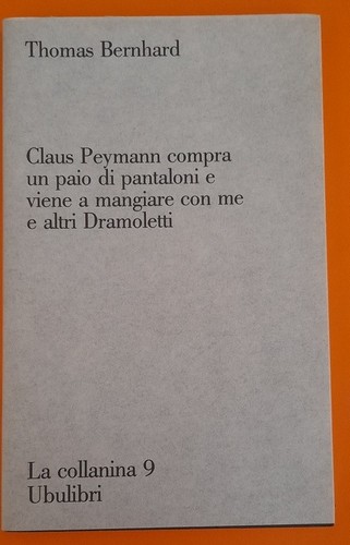 Claus peymann compra paio - compra, un