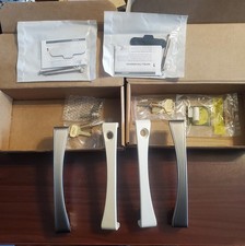 Ferramenta porta scorrevole OXXO in legno rivestito Pella con cilindro chiave - nuova con scatola