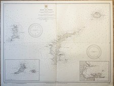 CARTA NAUTICA: ISOLE DI PONZA