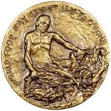 Medaglia fao roma 1981 - roma,,