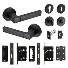 Kit serratura bagno anta