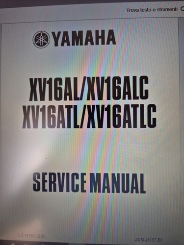 Manuale officina inglese - manuale,