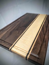 Tagliere in legno duro fatto a