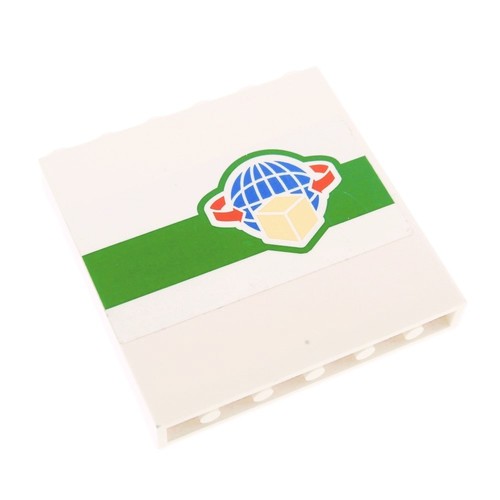 Lego pannelli 1x6x5 - lego, bianco
