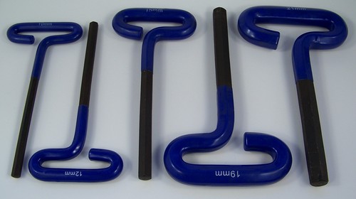 5pc jumbo extra long - extra, t-handle