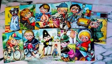 LOTTO di 11 CARTOLINE con