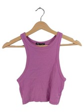 Top donna Zara crop maglia a