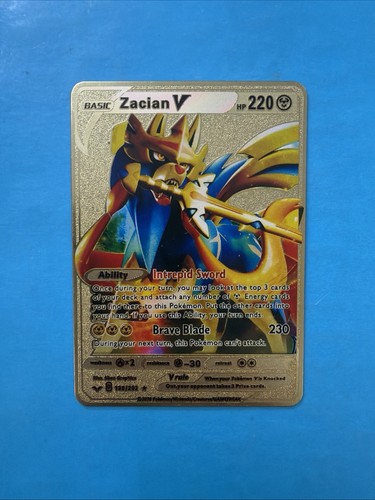 Zacian 138 202 spada scudo - 138/202, spada/scudo