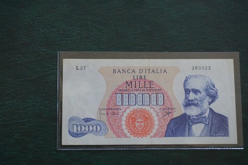 Lire 1000 verdi tipo - verdi,