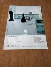 CRISTAL SYSTEM E MIZAR MOBILI DESIGN SUPERSTUDIO RAIMONDI ART VINTAGE