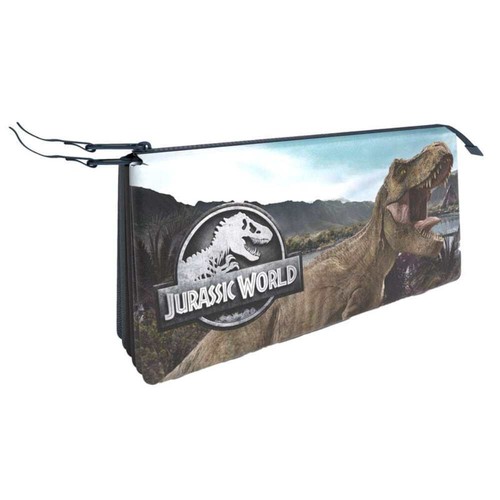 Astuccio scomparti jurassic - astuccio,
