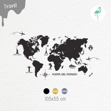 Adesivo da parete Grande Mappa