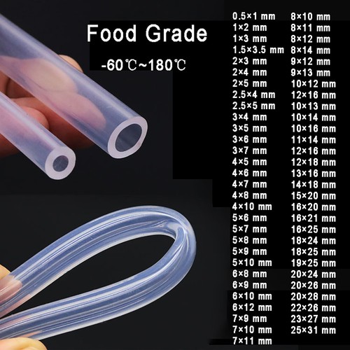 Tubo flessibile silicone - in,