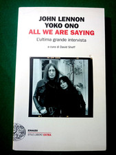 Libro - ALL WE ARE SAYING - John Lennon e Yoko Ono