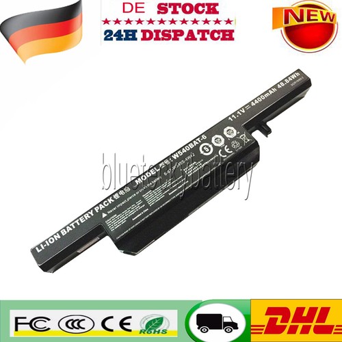 W540bat batteria per clevo - batteria,