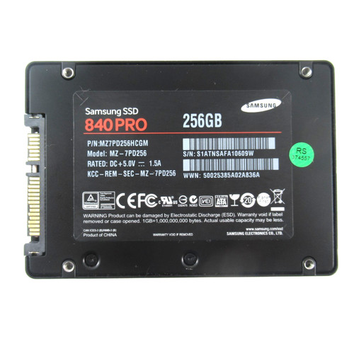 Samsung 7pd256 840 pro - samsung, mz-7pd256