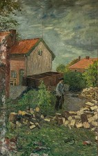 Dipinto A Olio Dell'Artista