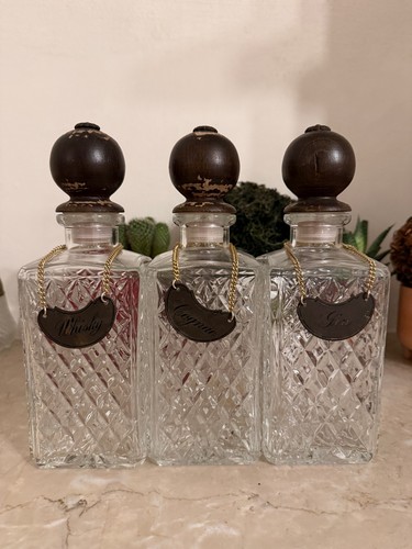 Set decanter vintage in - set,