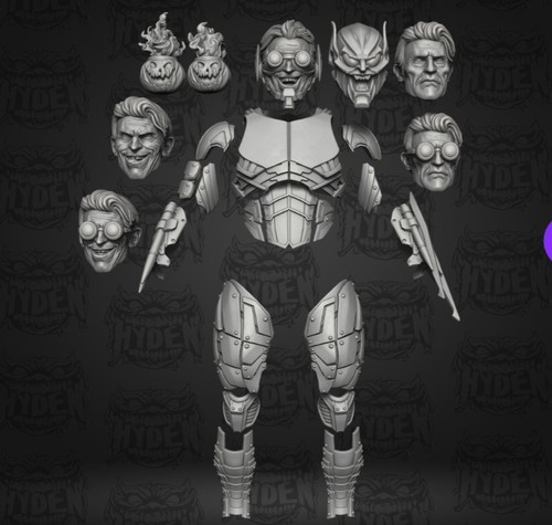 Goblin verde marvel legends - goblin,