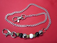 CATENA OROLOGIO DA TASCA IN METALLO PER TASCHINO CIPOLLA CATENINA COLLANA 53 CM