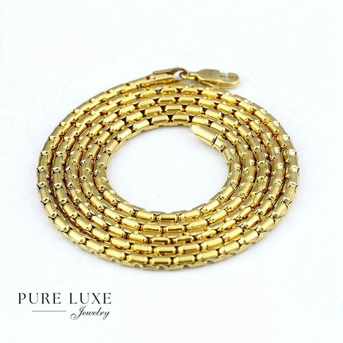 Collana uomo oro acciaio - collana,