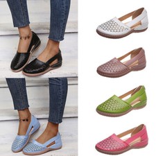 Sandali donna ortopedici comodi punta chiusa sandali estivi piatti zeppe scarpe