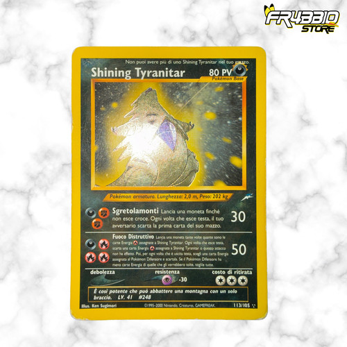 Pokemon card italian shining - card,