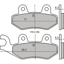 PASTIGLIE FRENO ORGANICHE