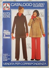 CATALOGO CIA autunno inverno 1973 75  abbigliamento edicola con busta spedizione