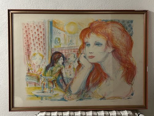 Litografia dell artista - litografia, dell’artista
