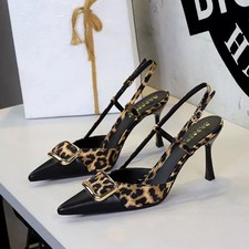 Decolte Slingback Animalier