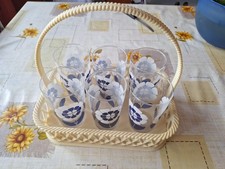 Set 6 Bicchieri Con Cesto Anni