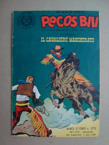 Pecos bill albo oro - pecos, d'oro