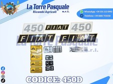ADESIVI DECALCOMANIA TRATTORE