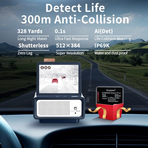 Nv300 night vison - dash, camera
