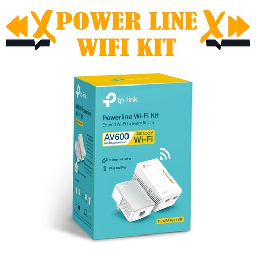 Powerline wifi 300 mbps - powerline,