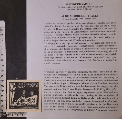 Wunderkammer exlibris 161 - wunderkammer,