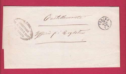 Maggio 1869 plico viaggiato - 1869,