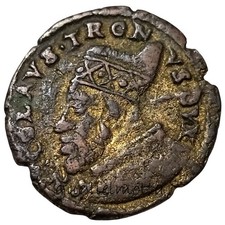 NICOLÒ TRON BAGATTINO CON LEONE RAMPANTE 1471 RARA MONETA VENEZIA SERENISSIMA