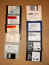 Lotto 10 floppy disk 3,5"