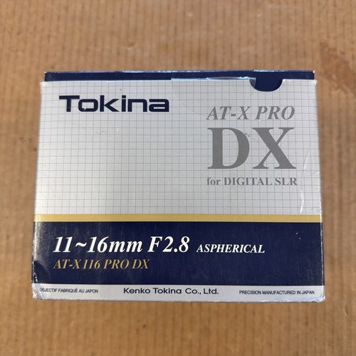 Tokina pro 11 16 - tokina, at-x