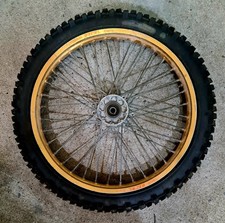 Ktm Sx 250 Cerchio + Ruota Pneumatico Gomma Anteriore